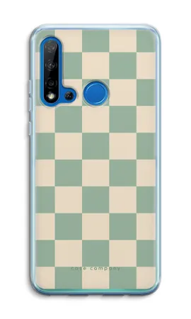Checkered Mint, Mehki ovitek Huawei P20 Lite (2019)