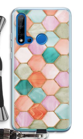 Hexagons in stained glass