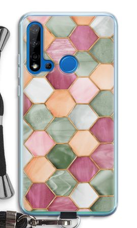 Hexagons in stained glass