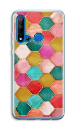 Hexagons in stained glass