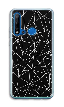 Geometric lines white