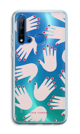 Hands pink