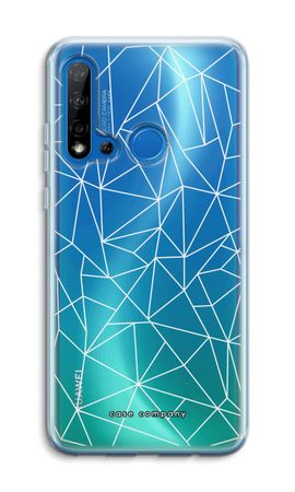 Geometric lines white