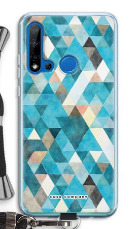 Coloured triangles blue