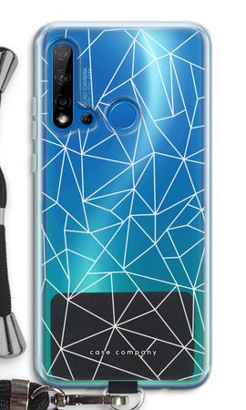 Geometric lines white