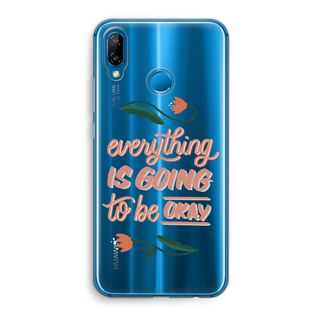 Optimistic flower girl