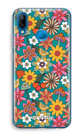 Retro Flowers N°2 - Blue