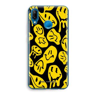 Schmelzendes Smiley-Gesicht - Gelb