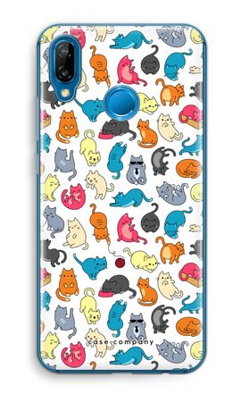 Colourful cats