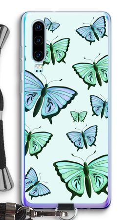 Blue & Green Butterflies