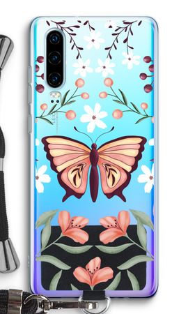 Butterfly in a floral world