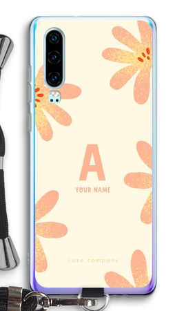 Peach Blossom Monogram