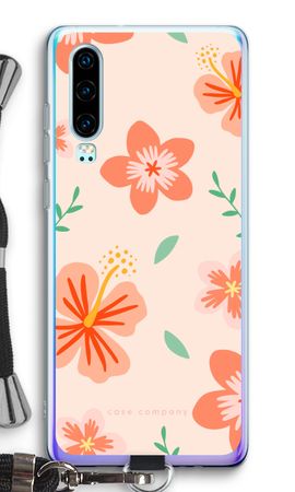 Tropical Pink Flowers