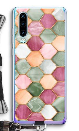 Hexagons in stained glass