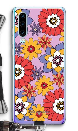 Retro Flowers - Purple