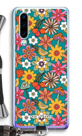 Retro Flowers N°2 - Blue