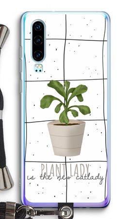 Houseplant on windowpane