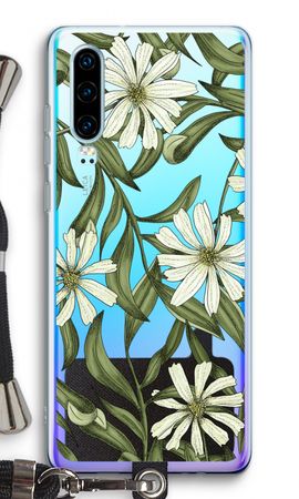 White flower pattern