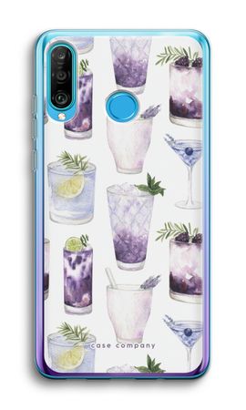 Violet cocktails