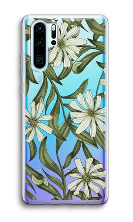 White flower pattern