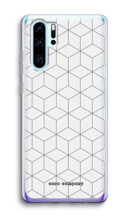 Cubes black and white