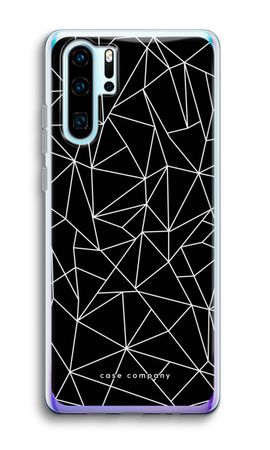 Geometric lines white