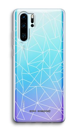 Geometric lines white