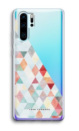 Coloured triangles pastel