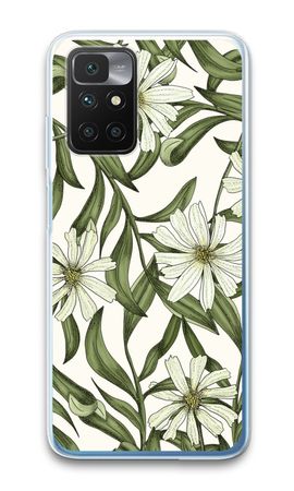 White flower pattern