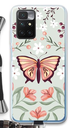 Butterfly in a floral world