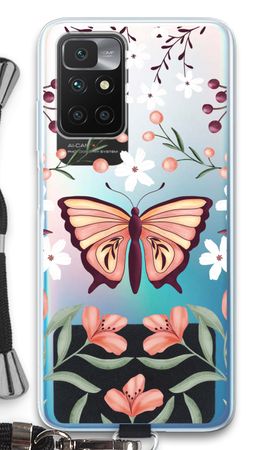 Butterfly in a floral world