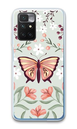 Butterfly in a floral world