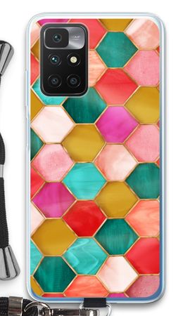 Hexagons in stained glass