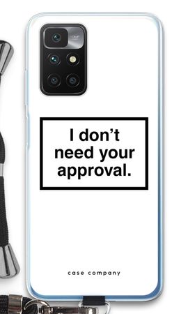 Don't need approval