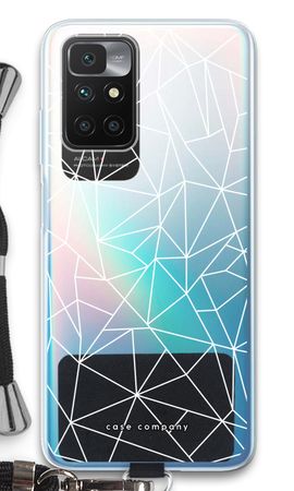 Geometric lines white