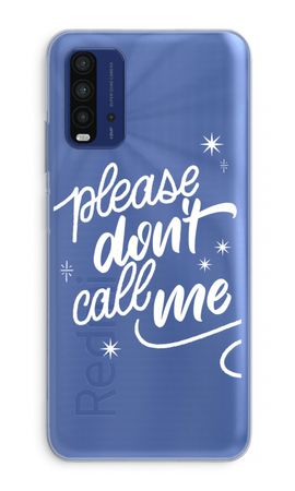 Don't call