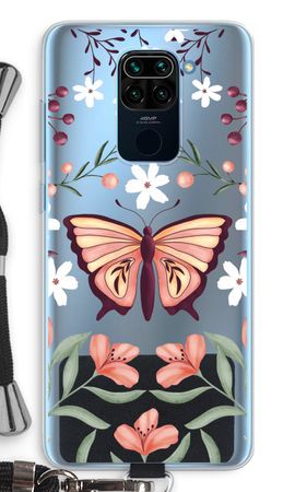 Butterfly in a floral world
