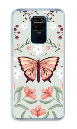 Butterfly in a floral world