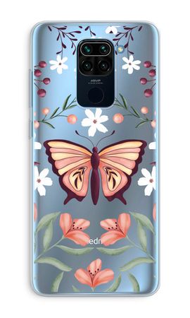 Butterfly in a floral world