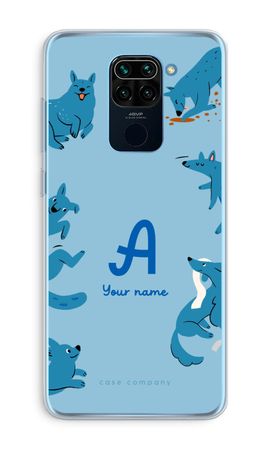 Playful Dogs Monogram