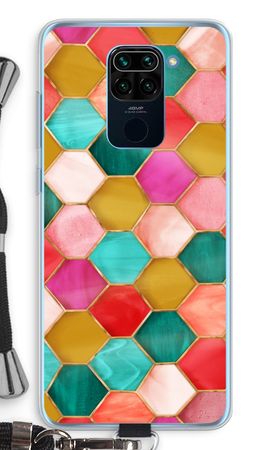 Hexagons in stained glass