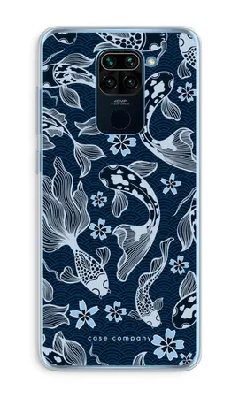 Midnight Koi, Xiaomi Redmi Note 9 soft hoesje