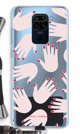 Hands pink