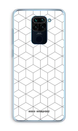 Cubes black and white