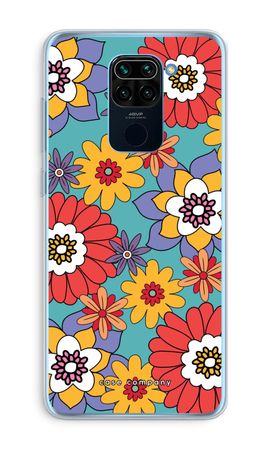 Retro Flowers - Blue