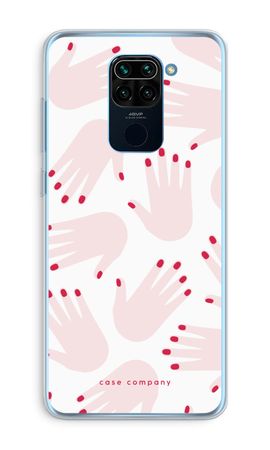 Hands pink