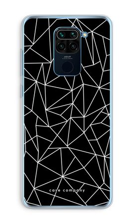 Geometric lines white