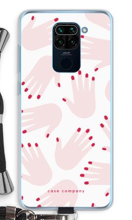 Hands pink
