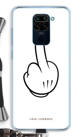 Mittelfinger weiß