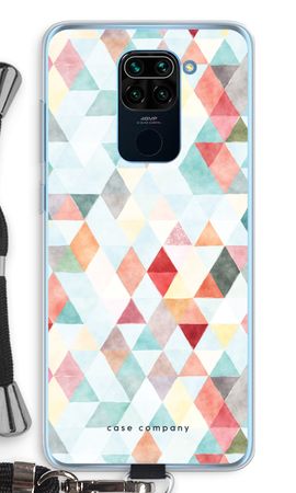 Coloured triangles pastel